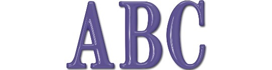 Image of Gatorfoam Office Wall Lettering in century-bold-condensed font style.