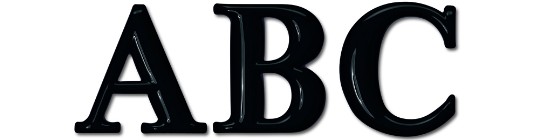 Image of Gatorfoam Office Wall Lettering in times-bold-round font style.