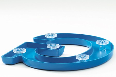 Image of 2b-pad mounting for Formed Plastic Letters