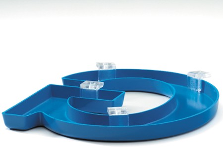 Image of outside-bracket mounting for Formed Plastic Letters