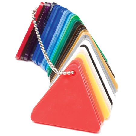 Images of acrylic color options