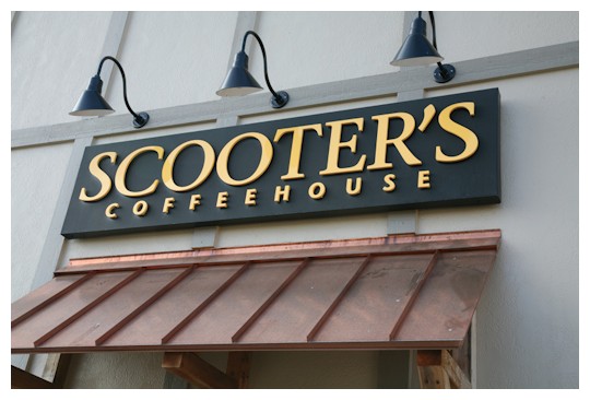 Image of Gemini Acrylic Letters installed on store front.