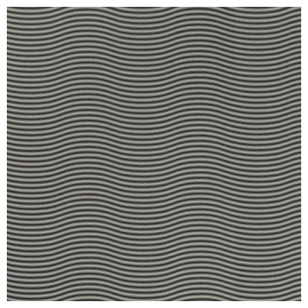 Image of Number 244 Special Order Gemini Pewter-Wave metal laminate.