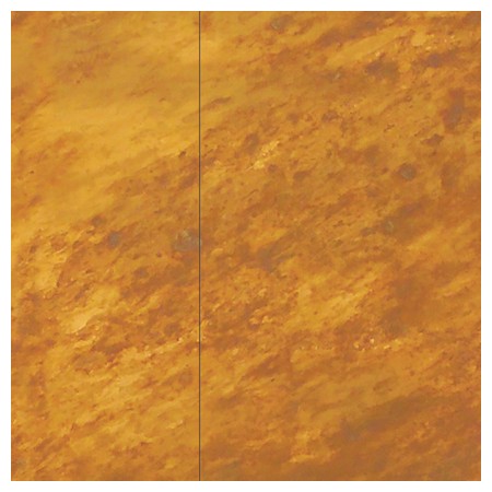 Image of Number 328 Special Order Gemini Caramel-with-seam metal laminate.