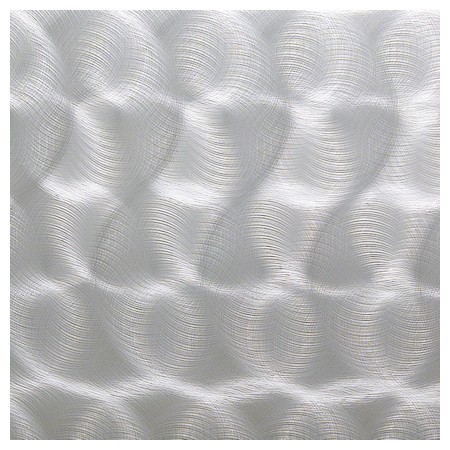 Image of Number 444 Gemini Feathered Aluminum metal laminate for acrylic.