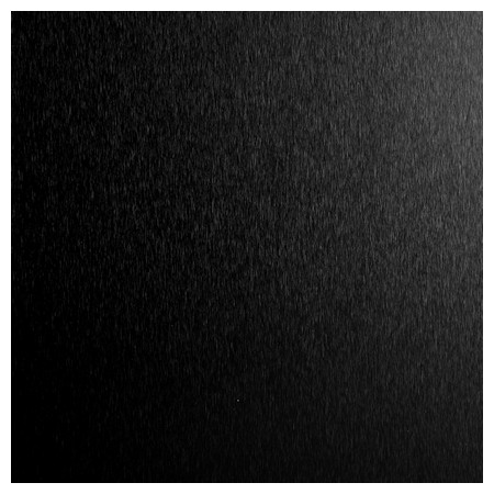 Image of Number 917 Gemini Brushed Black Aluminum metal laminate for acrylic.