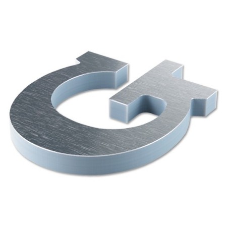 Image of our metal laminated acrylic letters